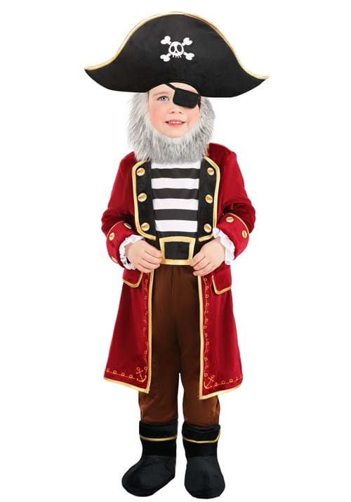 Boy's Captain Cutie Toddler Pirate Costume - US 1918
