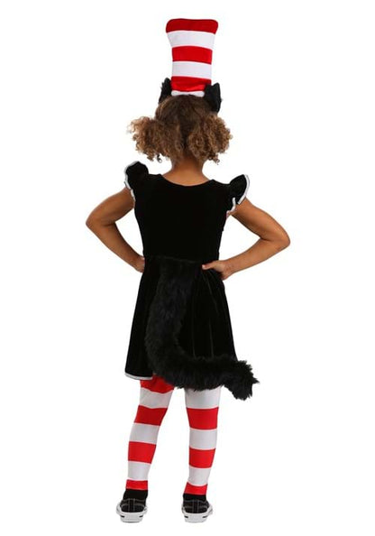Girl's Cat in the Hat Toddler Costume Dress - US 9523