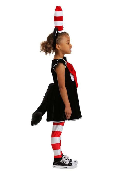 Girl's Cat in the Hat Toddler Costume Dress - US 9523
