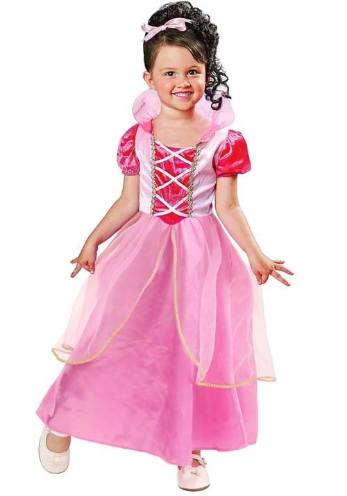 Girl's Pink Fairytale Princess Toddler Costume Dress - US 7407