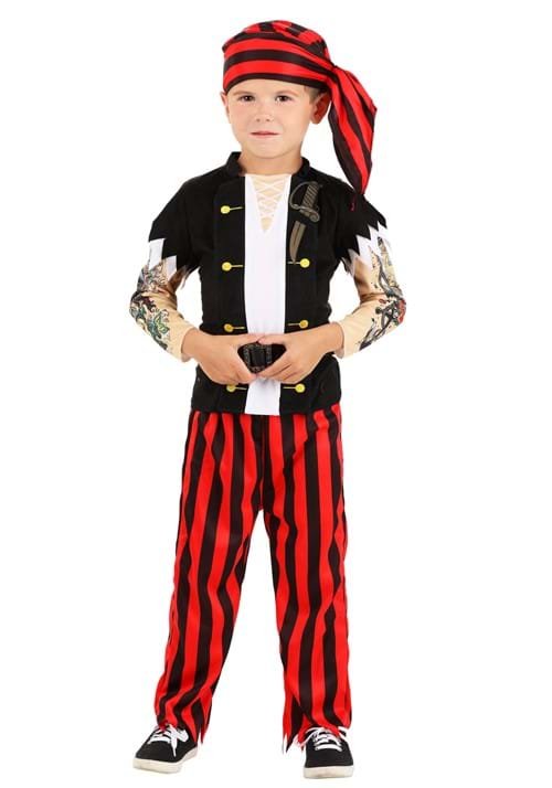Pirate First Mate Costume for Toddlers - US 4129