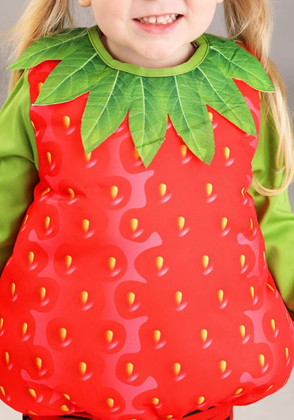 Red Strawberry Costume for Toddler - US 1302