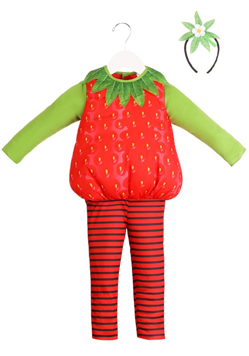 Red Strawberry Costume for Toddler - US 1302