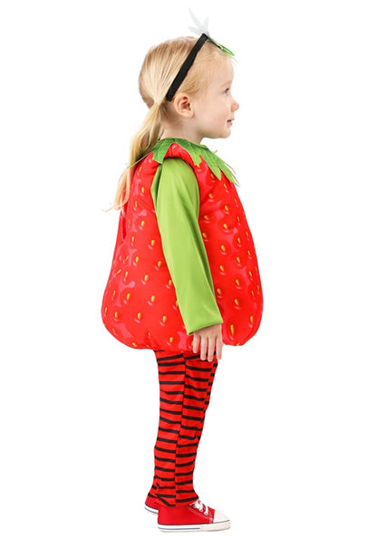 Red Strawberry Costume for Toddler - US 1302