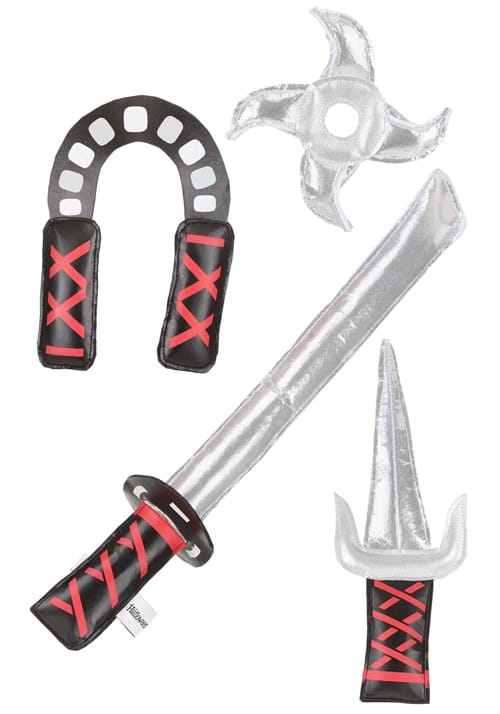 Cloth Ninja Weapon 4-Piece Set for Toddlers - US 0868
