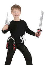Cloth Ninja Weapon 4-Piece Set for Toddlers - US 0868