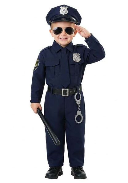 Boy's Cop Costume for Toddler - US 6426
