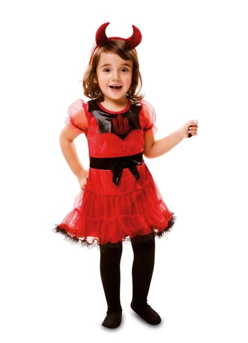 Cute She-Devil Costume for Toddlers - US 5789