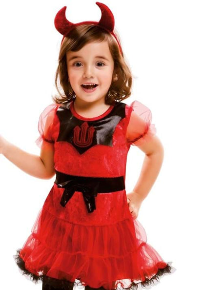 Cute She-Devil Costume for Toddlers - US 5789