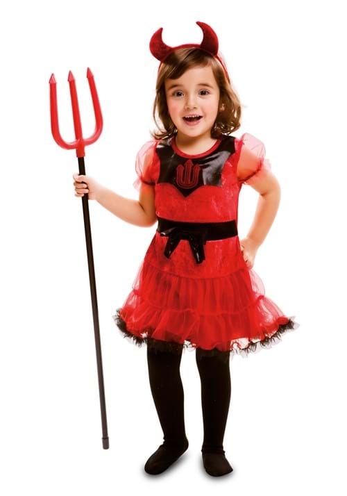 Cute She-Devil Costume for Toddlers - US 5789