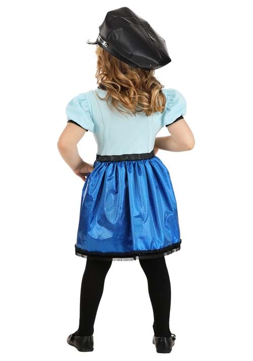 Girl's Cutie Cop Toddler Costume Dress - US 7142