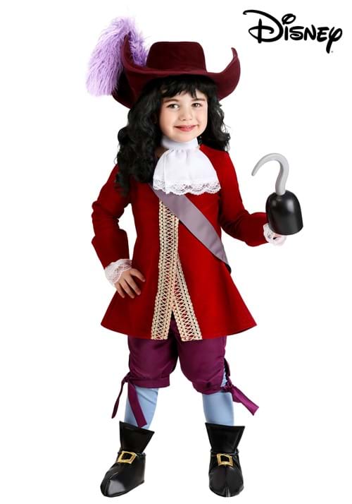 Deluxe Disney Captain Hook Costume for Toddlers - US 4413