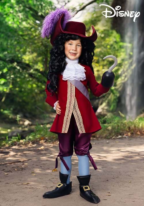 Deluxe Disney Captain Hook Costume for Toddlers - US 4413