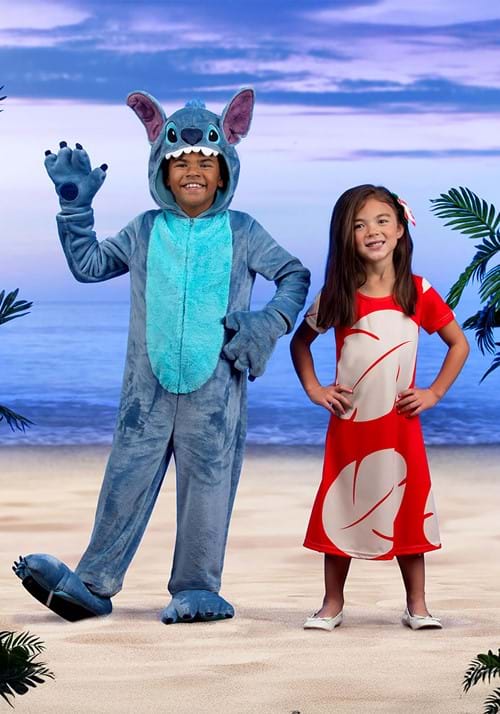 Girl's Toddler Deluxe Disney Lilo & Stitch Lilo Costume Dress - US 1698