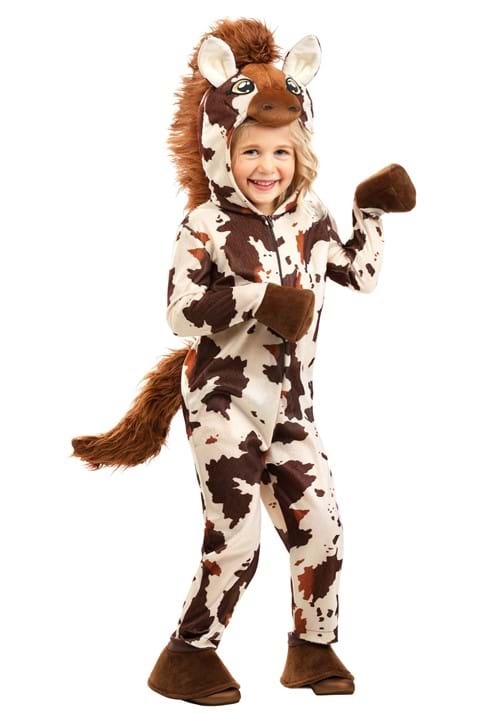 Toddler Deluxe Brown Spotted Horse Costume - US 8681
