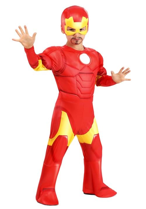 Boy's Toddler Deluxe Iron Man Costume - US 3204