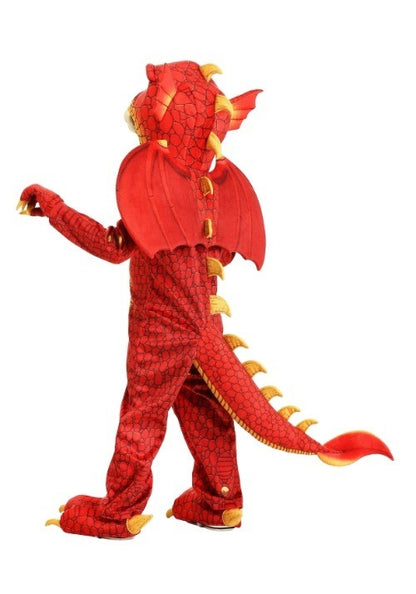 Toddler Red Dragon Deluxe Costume - US 0196