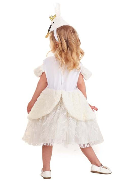 Toddler Deluxe Swan Costume Dress for Girls - US 6532