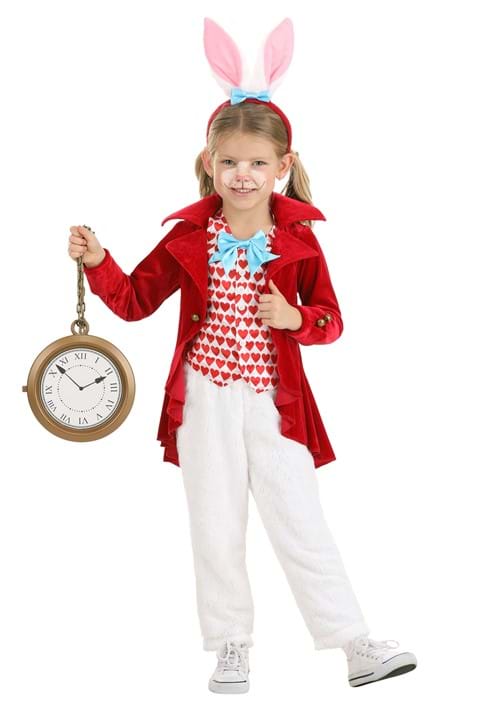 Toddler Dignified White Rabbit Costume for Girls - US 3346