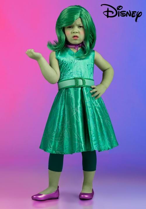 Girl's Disney and Pixar Inside Out Toddler Disgust Costume - US 1233