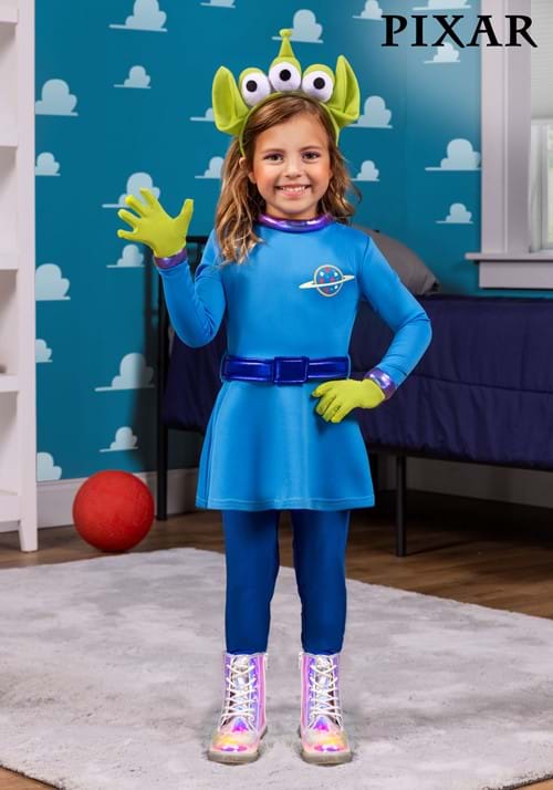 Girl's Disney and Pixar Toy Story Alien Toddler Costume Dress - US 2864