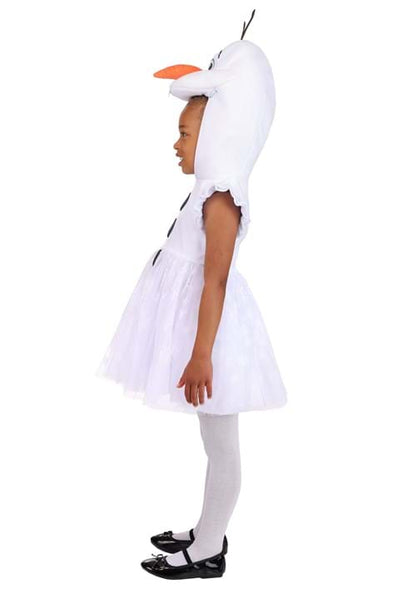 Girl's Toddler Disney Frozen Olaf Costume Hooded Dress - US 0457