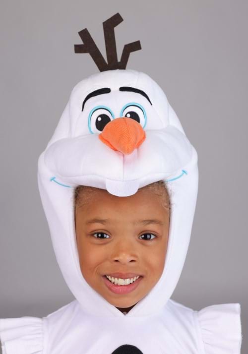 Girl's Toddler Disney Frozen Olaf Costume Hooded Dress - US 0457