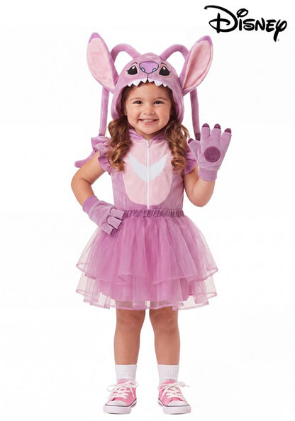 Girl's Toddler Disney Lilo and Stitch Angel Costume Dress - US 9590