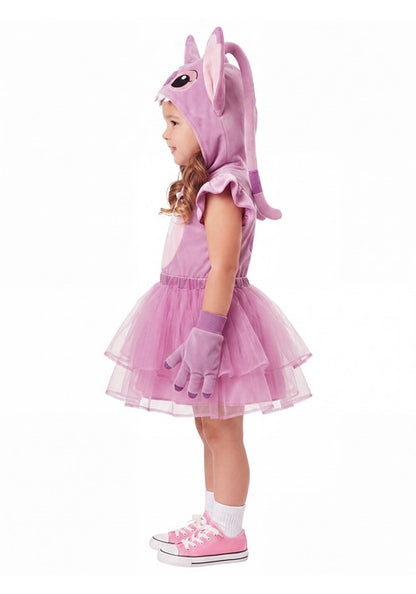Girl's Toddler Disney Lilo and Stitch Angel Costume Dress - US 9590