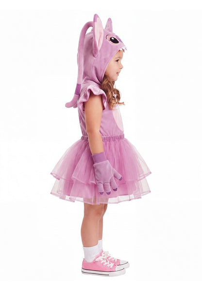 Girl's Toddler Disney Lilo and Stitch Angel Costume Dress - US 9590