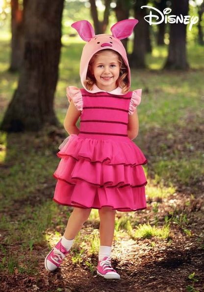 Girl's Toddler Disney Piglet Costume Dress - US 6428