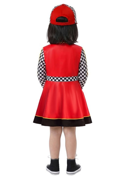 Girl's Toddler Disney Pixar CARS Lightning McQueen Costume Dress - US 8985