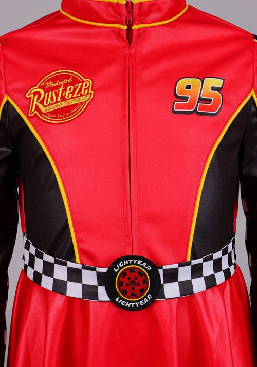 Girl's Toddler Disney Pixar CARS Lightning McQueen Costume Dress - US 8985