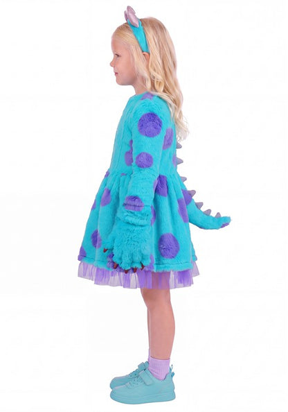 Girl's Toddler Disney Pixar Monsters Inc. Sulley Costume Dress - US 1875