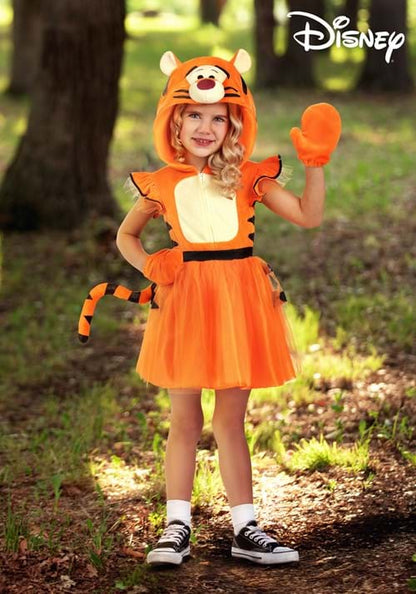 Girl's Toddler Disney Tigger Costume Dress - US 6144