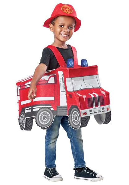 Fire Truck Costume for Toddler - US 4672