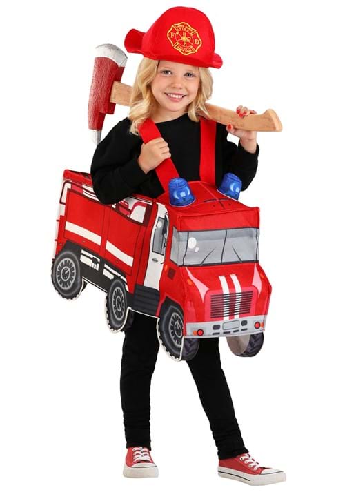 Fire Truck Costume for Toddler - US 4672