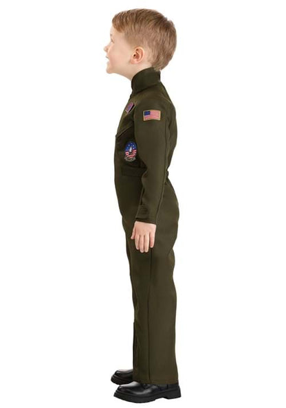 Top Gun Deluxe Flight Suit Costume for Toddlers - US 4463