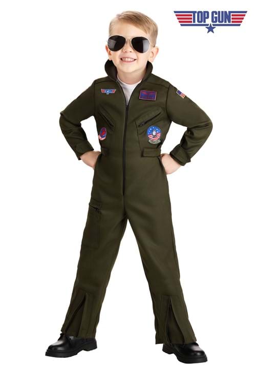 Top Gun Deluxe Flight Suit Costume for Toddlers - US 4463