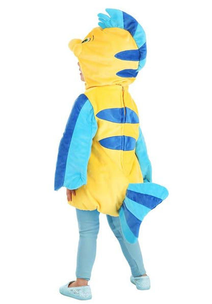 Disney Plush Flounder Costume for Toddlers - US 7752