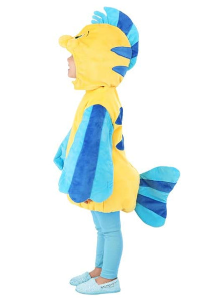 Disney Plush Flounder Costume for Toddlers - US 7752