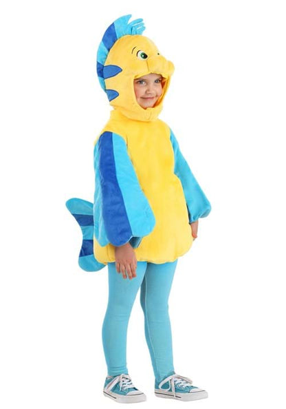 Disney Plush Flounder Costume for Toddlers - US 7752