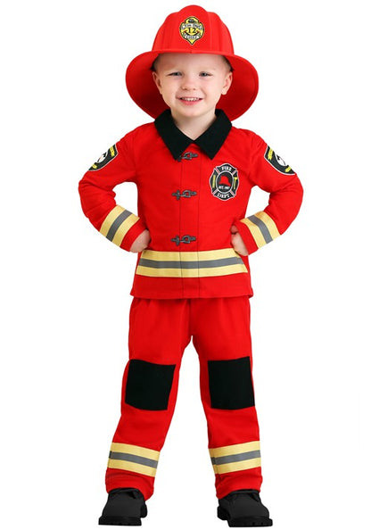 Toddler Friendly Firefighter Costume - US 9302