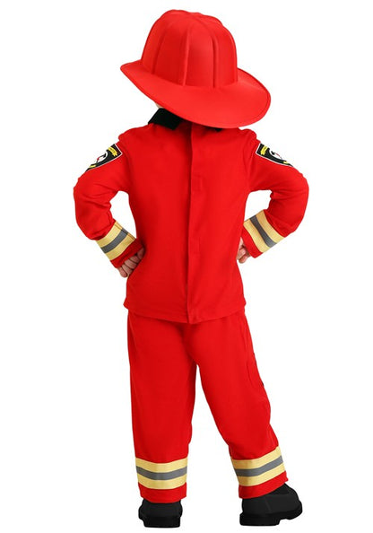 Toddler Friendly Firefighter Costume - US 9302
