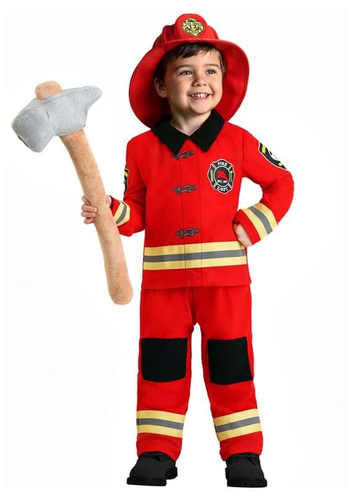 Toddler Friendly Firefighter Costume - US 9302