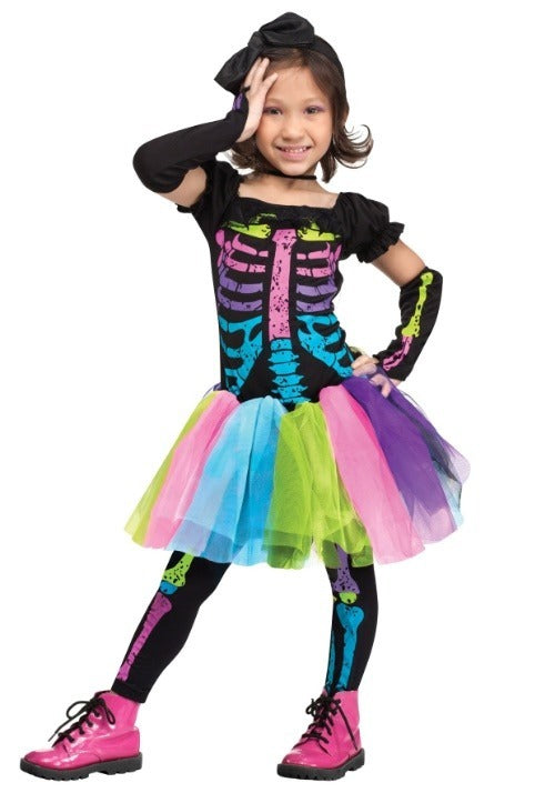 Funky Punky Bones Costume for Toddlers - US 3574
