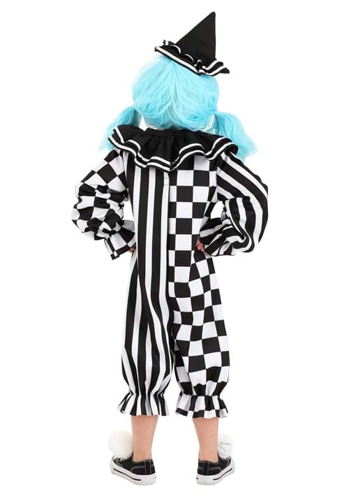 Girl's Giddy Gothic Clown Toddler Costume - US 9397