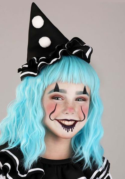 Girl's Giddy Gothic Clown Toddler Costume - US 9397