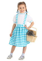 Gingham Kansas Girl Costume for Toddlers - US 7218