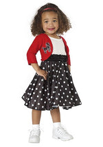 Toddler Girls 50's Costume - US 2161